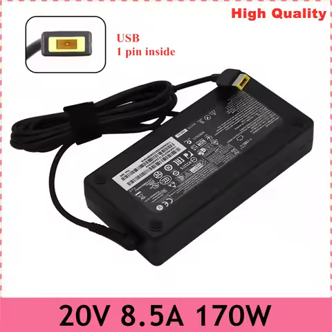 AC Adapter 20V 8.5A 170W Laptop Charger For Lenovo Legion Y720 Y7000P P50 P51 P70 P71 W540 W541 T440