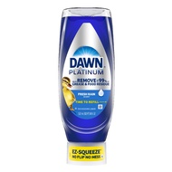 Dawn Ultra Platinum EZ-Squeeze 4X Grease Cleaning Power, Dishwashing Liquid Soap, Fresh Rain 532ml