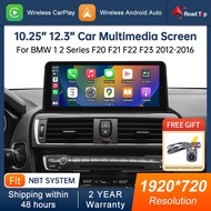 10.25/12.3‘’ Linux Touch Screen For BMW 1 2 Series F20/F21/F22/F23 NBT System Wireless CarPlay Andro
