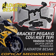 BRACKET SIDE COVERSET YAMAHA Y15ZR WITH BIG RADIATOR/BRACKET COVERSET TEPI Y15ZR RADIATOR BESAR