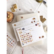 WHIMSY WHIMSICAL Habit Tracker Sticker Cookies & Critters