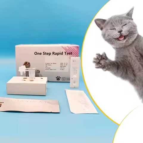 Manufacturer Price Cat Disease Pet Care Feline Fip / Fipv Rapid Test Fcov Ehr Ccv Y Cdv Cpv Toxo Cpi