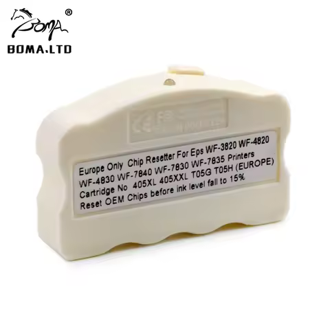 Europe 405 405XL T05G T05H Cartridge Chip Resetter For Epson WF-7830DTW WF-7840DTWF WF-3820DWF WF-48