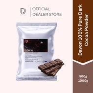 100% PURE DARK COCOA POWDER 500G/PKT