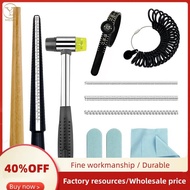 Ring Mandrel Ring Sizer Tool Ring Measurer with Quarter Sizes Finger Size Measuring Ring Shaper to F