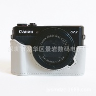 Suitable for Canon G7X2Camera Bag G7X3 G7X MARK II Leather Case Base Protective Case Photography Pin