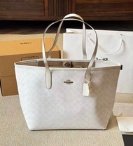 COACH city33經典圖案托特包