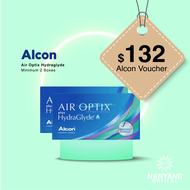 $132 Alcon Air Optix Plus HydraGlyde Contact Lens voucher (Include Free Eye-check)