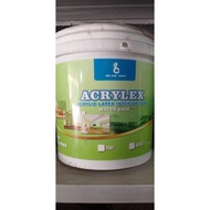 acrylex acrylic latex interior paint (gray) water base (flat) 16L