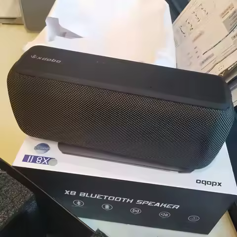 XDOBO X8 II 60W Portable Bluetooth-Compatible Speaker Subwoofer BT5.0 Sound Box Wireless Waterproof