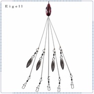 Eigell Freshwater and Saltwater Alabama Rig Bionic Design Umbrella Rig Realistic Prey