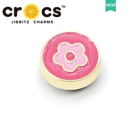 cross jibbitz charms หัวเข็มขัดโลหะ สีชมพู เครื่องประดับ สําหรับรองเท้า DIY
