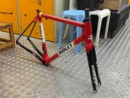 Ridley Helium x Lotto soudal 復古team花 車架連前叉