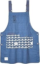 Kusuguru Japan 247052 Michelo Apron, Blue, M-L