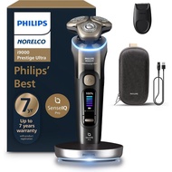 (2025 model) Philips Norelco Shaver i9000 Prestige Ultra, Wet & Dry Electric Shaver, Black Gradient,