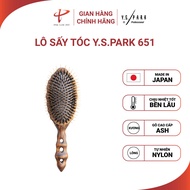 Lô sấy tóc Luster Wood Styler YS PARK professional lược phẳng truyền thống chính hãng YS-651