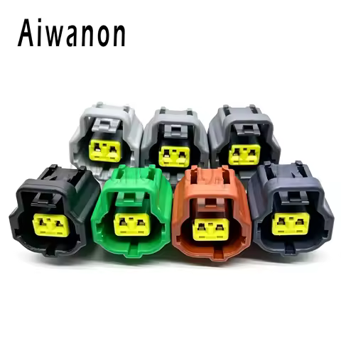 1 Set 2 Pin Car Electrical Wire Harness Plug Coolant Temperature Sensor Connector For 1JZ‑GTE 2JZ‑GT