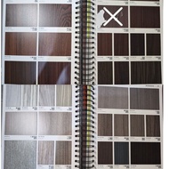 TACO HPL Woodgrain INTERIOR MATERIAL SAMPLE Part 2 | 4 x 6 cm / 6 x 8.4 cm / 8.4 x 13.5 cm