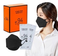 韓國🇰🇷K MedicMask KF94 三層防疫立體口罩-黑色 (100個）