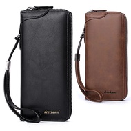 7svf Men's Wallet Soft PU Leather Zipper Wallet Men's Money Bag Handbag Wallet Pocket Card HolderMen Wallets