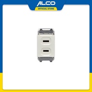 ALCO AC611-CS Flat Pin Outlet - 16A 250V (Classic Series)