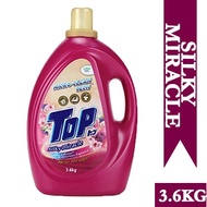 Top Detergent Liquid Silky Miracle Dark Red 3.6kg **💥LIMIT 3 BOTTLES PER ORDER**
