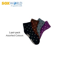 SOXWORLD Ladies Widen Cuff Sock With Anti-Slip (1 Pair) 12-8184
