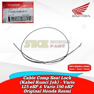 77240-K59-A11 Cable Comp Seat Lock (Seat Lock Cable) – Vario 125 eSP & Vario 150 eSP Original Honda 