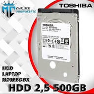 Hardisk Laptop 500gb TOSHIBA Slim SATA G38