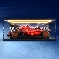 [Acrylic Display Box] Back Light Acrylic Transparent Display Box Suitable for Lego 42207 Mechanical 