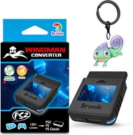 Brook Wingman PS2 Converter with Keychain - R Consoles Converter for XB Series X|S, One, 360, Elite 