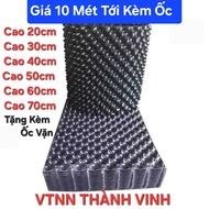 10 Meters of Plant Nursery 0.7mm Thick, Width 20cm to 60cm - Includes 20 screws