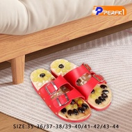 [Perfk1] Acupressure Massage Slippers Gifts Universal Summer Non Slip Massaging Shoes