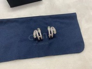 APM 雙蛇頭滿鑽耳環