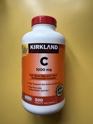 全新未開 Kirkland Signature Vitamin C 1000mg  (500 粒)