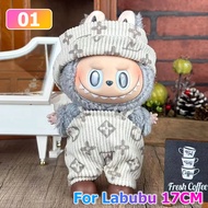 【24-hour delivery】Clothes for 17cm labubu pop mart labubu clothes 17cm labubu 衣服 v1 v2 v3 toy doll a