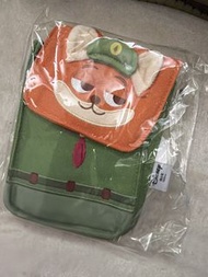 [購自上海迪士尼] Potdemiel正版迪士尼授權動物方城市Zootopia Nick斜背電話包