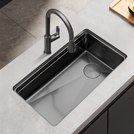Foreign Trade4.0Thickened Embossed Sink304Stainless Steel Sink Basin Internet Celebrity Japanese Sty