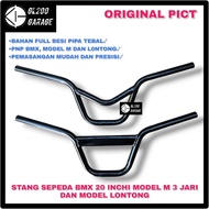 20 INCH BMX BIKE STEERING BAR MODEL M 3 SPOKES AND LONTONG MODEL