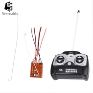 [Serenable] 5CH Remote Control 27MHZ Circuit Board PCB Transmitter Receives Antenna Toys