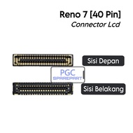 Original LCD Connector (40 PIN) OP Reno 7 / Reno7 / CPH2363 - Connector