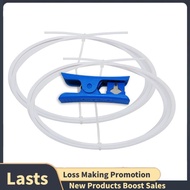 2PS for  Lab P1P/P1S/X1/X1C PTFE Tube 2.5mm X4mm ,4M Tube with Tubing Cutter for PLA/PETG/ABS 3D Pri