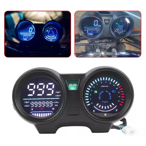 LED Motorcycle Speedometer For Honda CG125 CG150 2010 2011 2012 Fan 150 Odometer Fuel Level Gauge LC