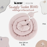 Minene Snuggly Snake BOHO | หมอนงูสารพัดประโยชน์ BOHO (240 cm)  made from quality cotton