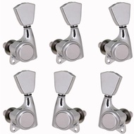 HS- Diamond-shaped Handle 22-tooth Lock String Ballad Wooden Electric Guitar String Button Rear Stri