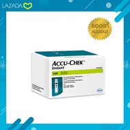 Accu Chek Instant Strips แผ่นตรวจน้ำตาล แบบ 100ชิ้น