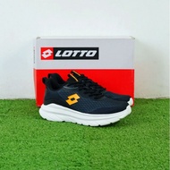 Original Lotto AFOXO Black Running Shoes