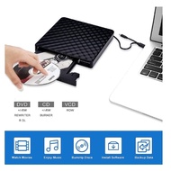 External DVD Drive USB 3.0 Type-C CD Burner Portable CD DVD +/-RW Drive DVD Player for Laptop CD ROM