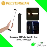 Vectorgear RGB Tube Light Bi-color 2600K-6000K LED Photography Lighting Tube Handheld Stick CCT HSL