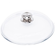 German WMF WMF Wok Pan Soup Pot Frying Pan Arch Lid Glass Cover Pot Lid Stainless Steel Handle